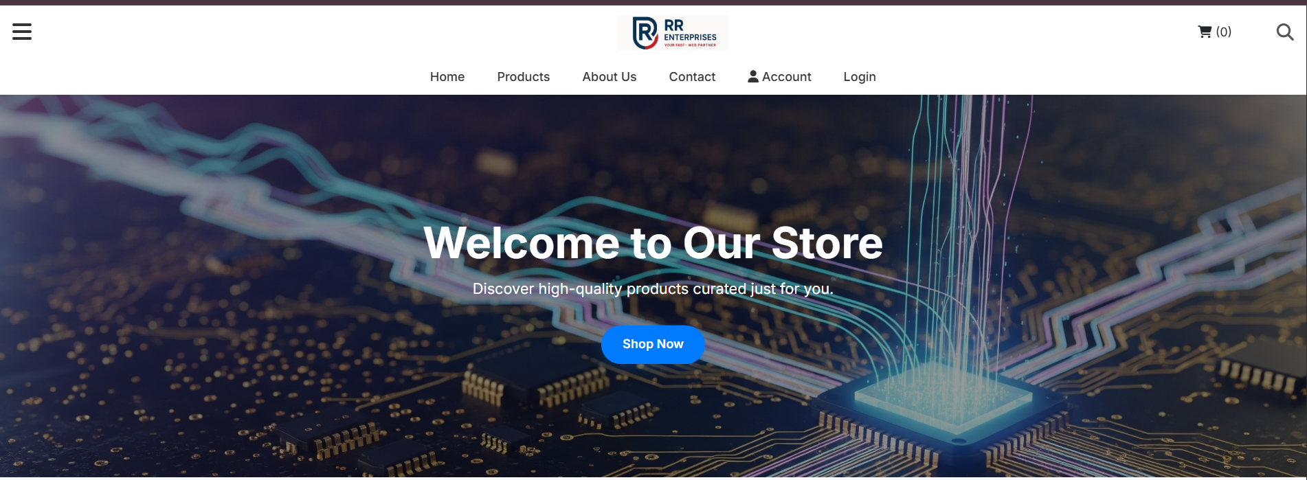 E-commerce Platform Thumbnail